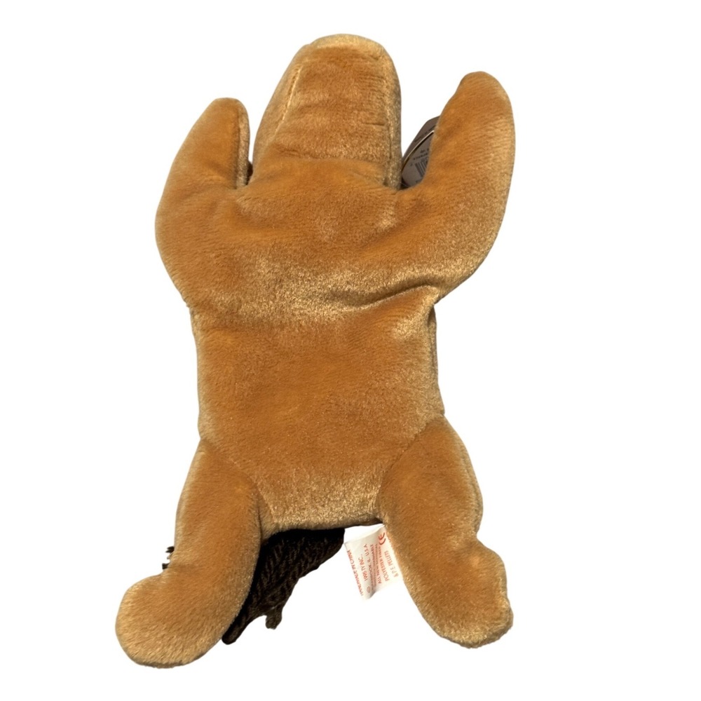 Ty Beanie Babies Derby the Horse 1995 Vintage Plush Tan Brown Yarn Mane - Picture 7 of 7